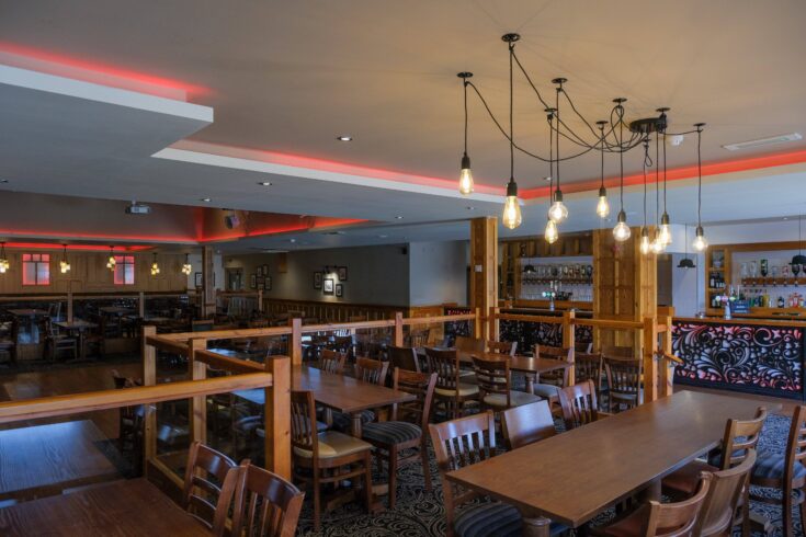 Large cabaret and dining area Cockerham Sands