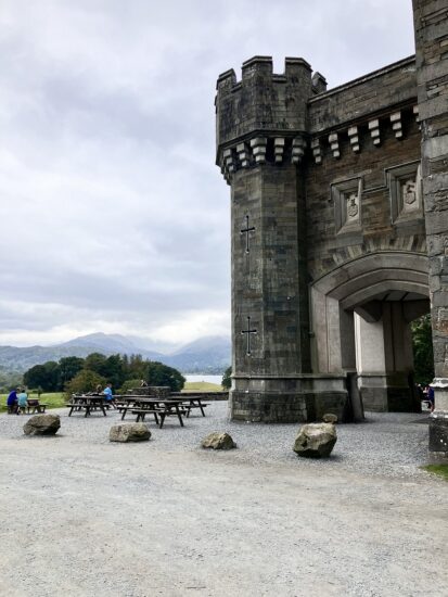 Wray Castle near Coniston View Lodge Park