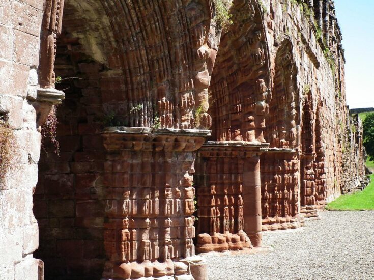 Furness Abbey near Coniston View Lodge Park
