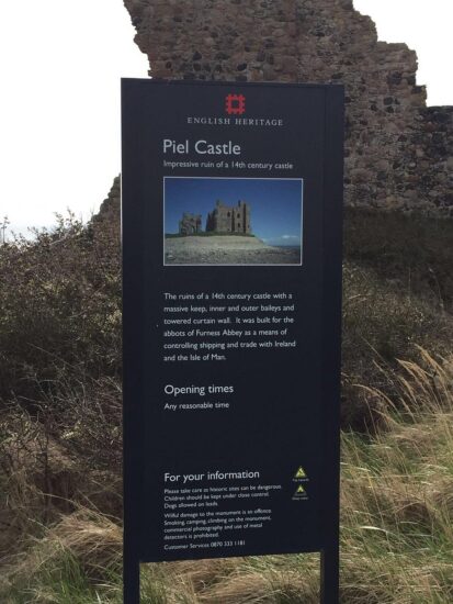 Piel Island near Coniston View Lodge Park