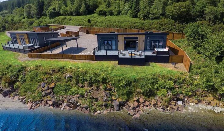 Luxury Hot Tub Lodges For Sale in Scotland