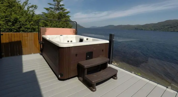Highland lodges with a hot tub