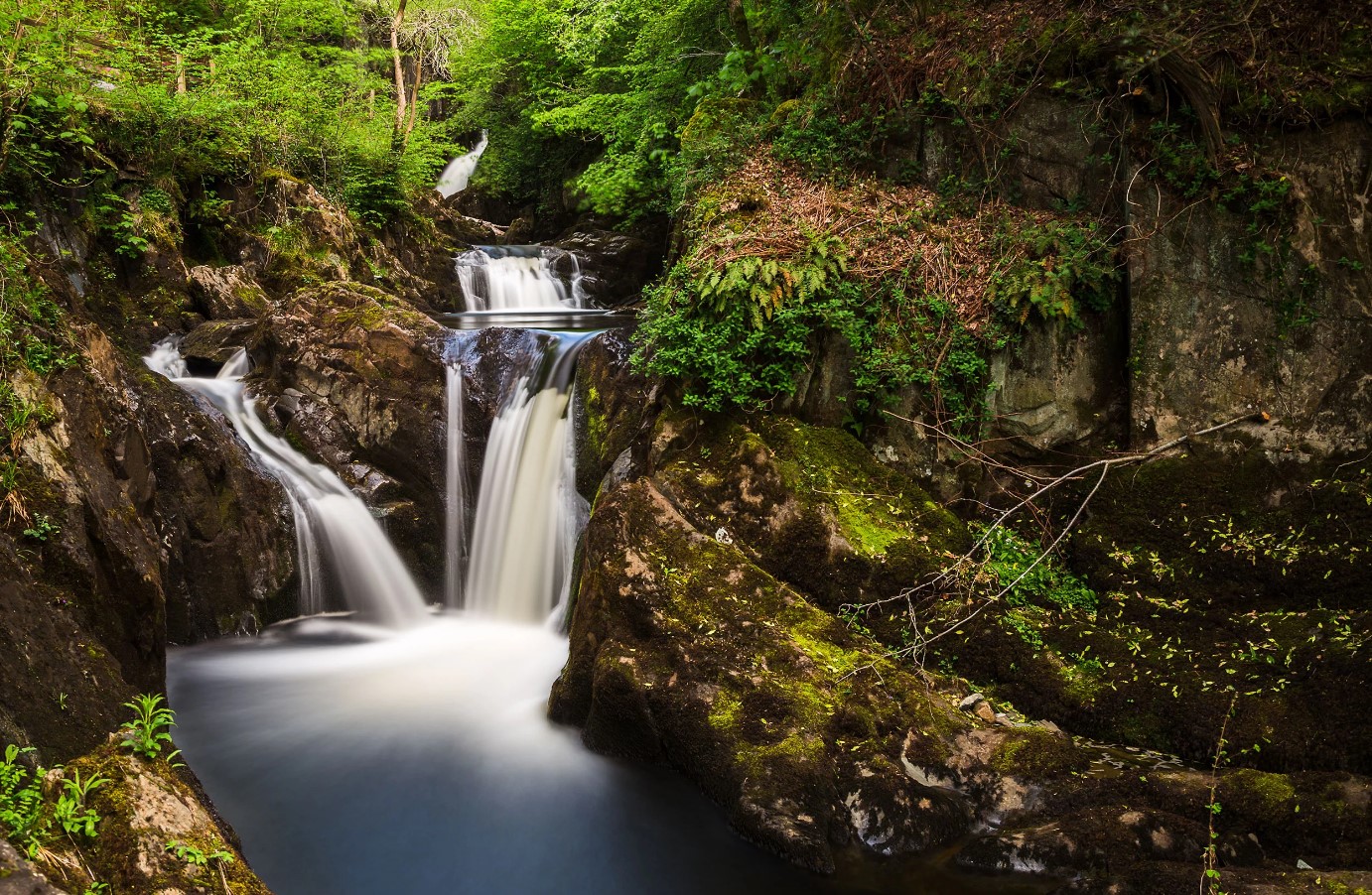 Ingleton Waterfall Trail near Docker Lodge Park Kirkby Lonsdale