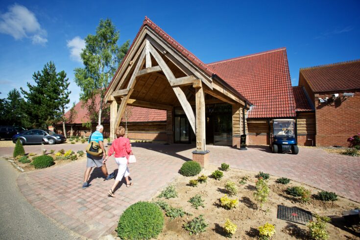 Tydd Reception for luxury lodges